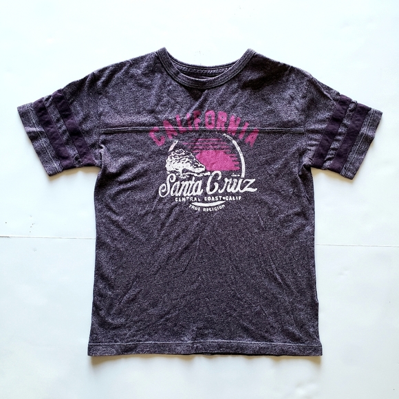 True Religion Other - True Religion Varsity Graphic T Shirt Purple L